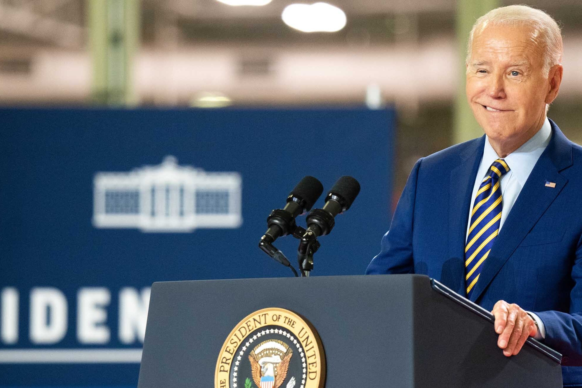 President Joe Biden speaks about his economic plan at the Flex LTD manufacturing plant on July 6, 2023 in West Columbia, South Carolina.