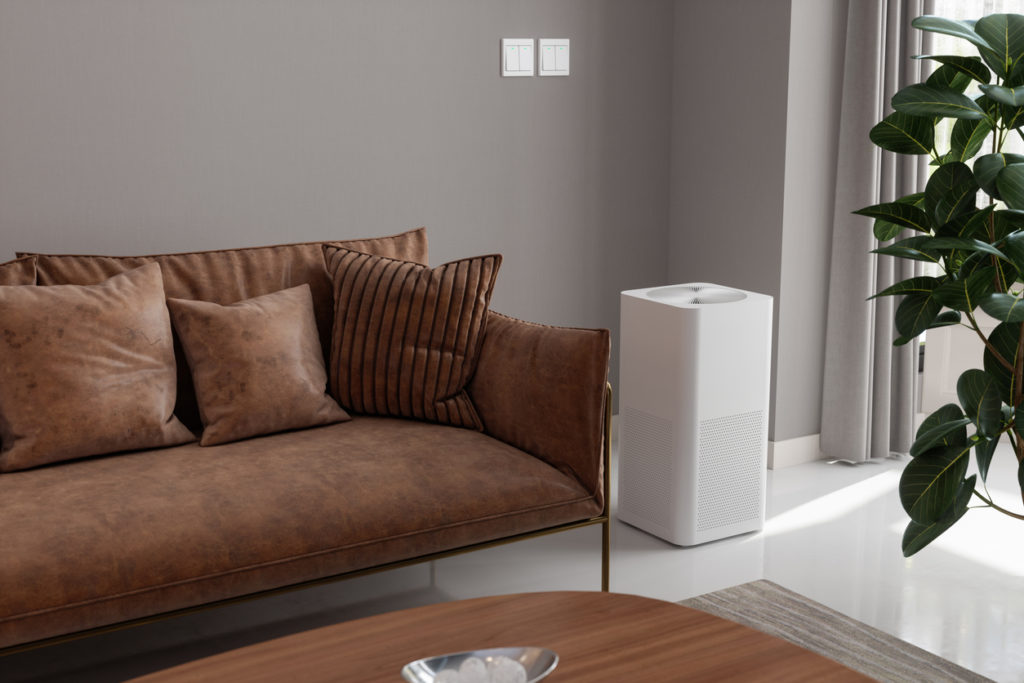 Air Purifier In Living Room For Fresh Air, Healthy Life