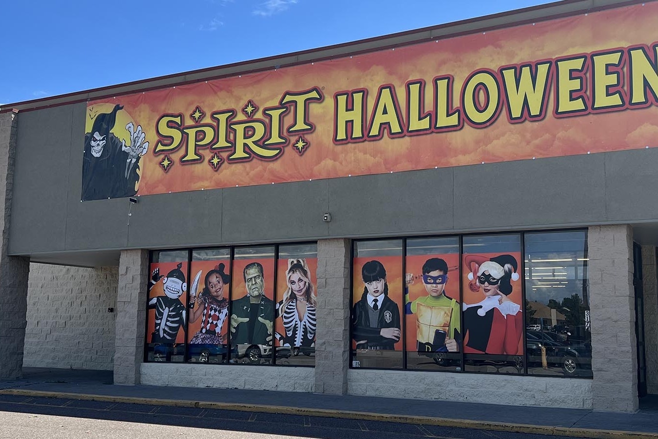 The Spirit Halloween store in Cheyenne opened late Thursday morning, and immediately started early fans of the spooky season.